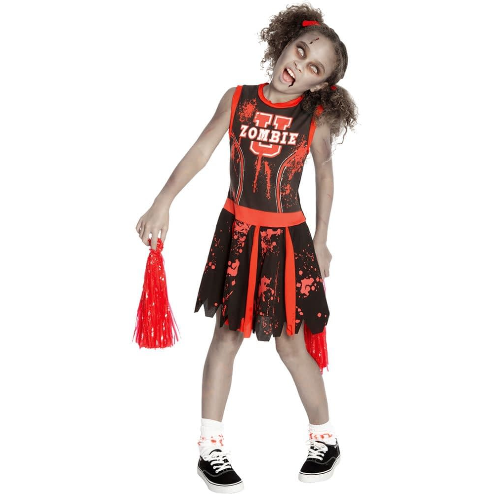 Zombie Cheerleader Child Costume | SCostumes