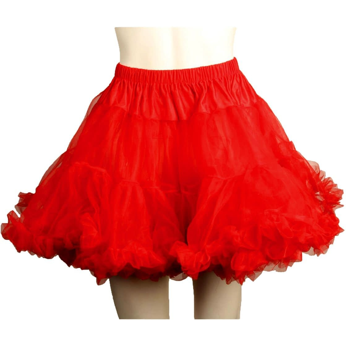 Petticoat Tulle Plus Red | SCostumes