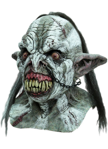 Battle Orc Adult Latex Mask For Adults