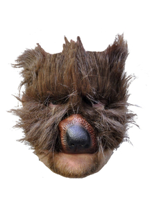 Bear Plush Mask For Adults