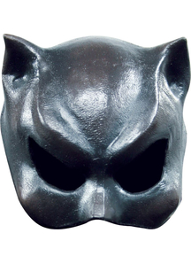Cat-Girl Latex Half Mask For Adults