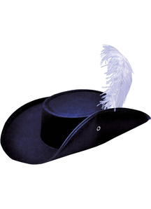 Cavalier Hat Econo W Feather For All