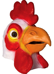 Chicken Latex Mask For Adults