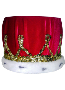 Crown Sequin With Red Turban For All