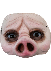 Half Pig Mask For Adults