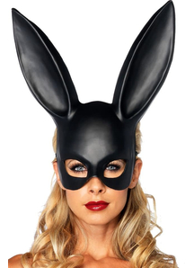 Mask Rabbit Black For Adults