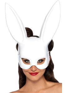 Mask Rabbit White For Adults