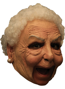 Nanny Dlx Chinless Latex Mask For Adults