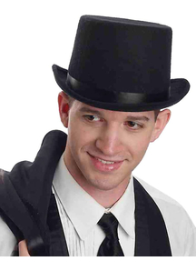 Top Hat Black Deluxe For Adults