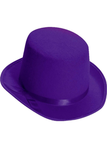 Top Hat For Adults Purple