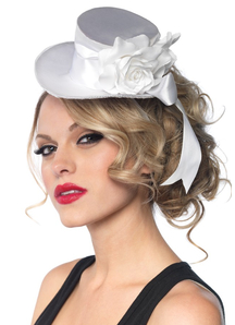 Top Hat Mini Satin White For All