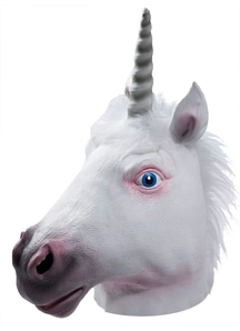 Unicorn Latex Mask For Adults