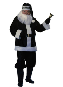 Black Santa Adult Costume