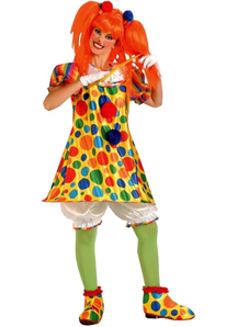 Clown Giggles Adult Costume