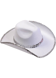 Cowboy Hat Silver