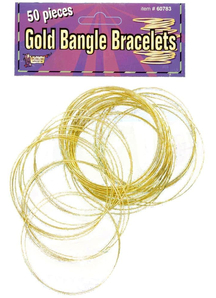 Gold Bangles 50 Pcs