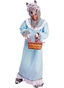 Granny Wolf Costume For Adults