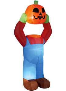 Inflatable Headless Pumpkin 4 Ft