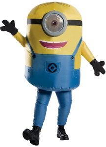 Inflatable Minion Stuart Costume For Adults