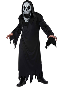 Scary Reaper Face Adult Costume