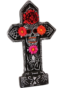 Spider Theme Tombstone For Day Of The Dead