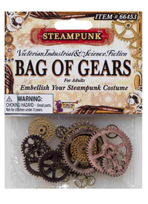 Steampunk Style Bag Of Gears