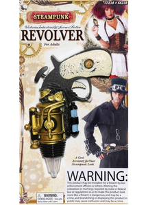 Steampunk Style Revolver
