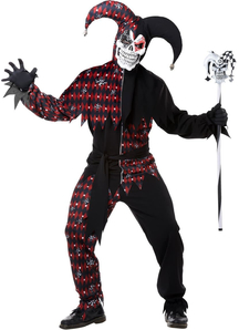 Angry Jester Costume for Adults