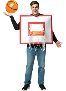 Basketball Hoop With Ball Adult Costume