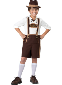 Bavarian Guy Child Costume