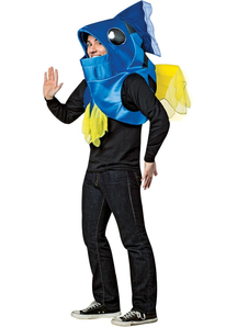 Blue Fish Adult Costume