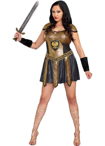 Brave Warrior Adult Plus Costume