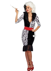 Dalmation Queen Adult Costume