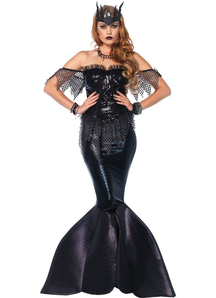 Dark Mermaid Adult Costume