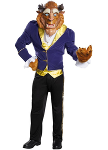 Deluxe Beauty And The Beast Costume For Adults