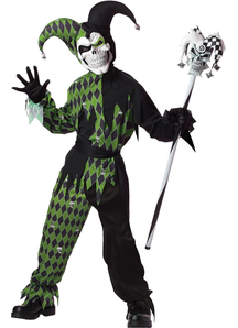 Evil Joker Child Costume