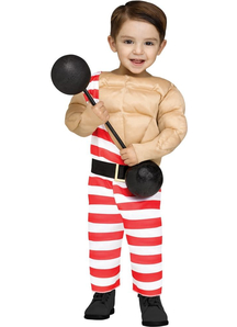 Muscle Man Child Toddler Costume