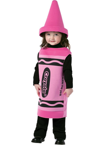 Pink Crayola Toddler Costume - 21533