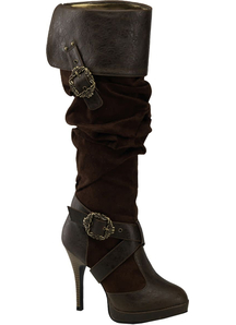 Pirates of The Caribbean Brown Boots