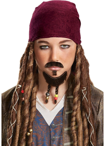 Pirates of The Caribbean Pirate Goatee Mustache Child