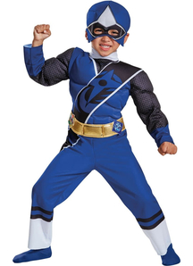 Power Blue Ranger Steel Child Costume