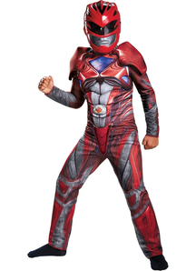 Power Red Ranger Muscle Child Costume