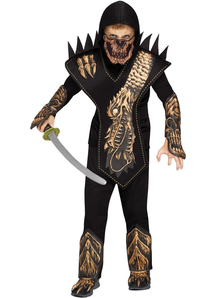 Skull Dragon Ninja Child Costume