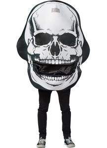 Skull Mouth Head Costume