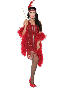 Swingin Red Costume For Women