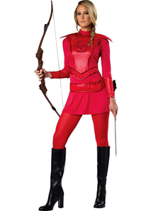 Warrior Huntress Red Adult Costume - 20922