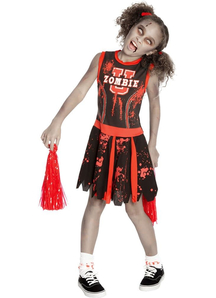 Zombie Cheerleader Child Costume