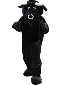 Bull Mascot Adult Costume