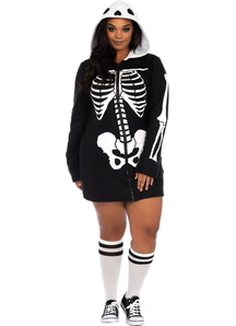 Cozy Skeleton Adult Costume