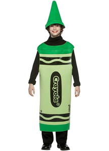 Green Crayola Pencil Teen Costume